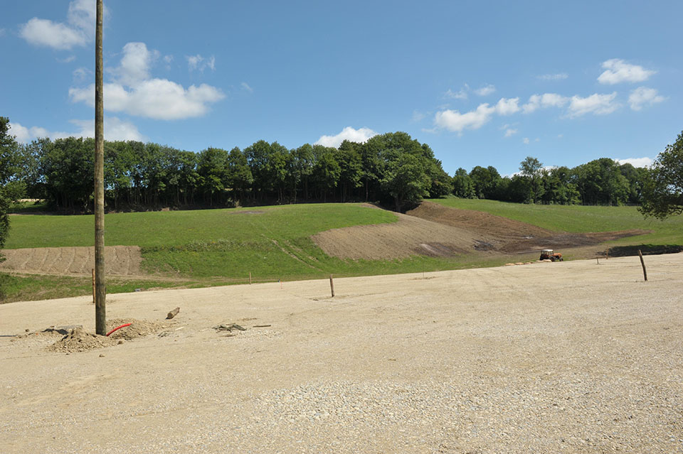 2011 - travaux des carrières et remise en herbe